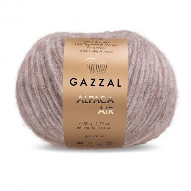 Gazzal Alpaca Air, 50g., 150m.