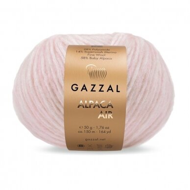 Gazzal Alpaca Air, 50g., 150m.