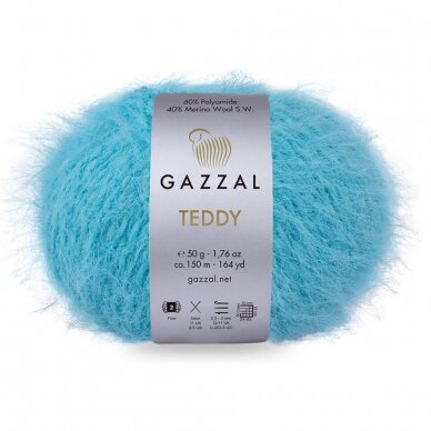 Gazzal Teddy, 50g., 150m.