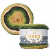 Nako Angora Luks Color, 150 г, 810 м