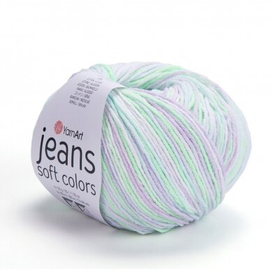 YarnArt Jeans Soft Colors, 50g., 160m.