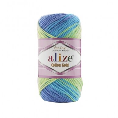 Alize Coton Gold Batik, 100g., 330m.