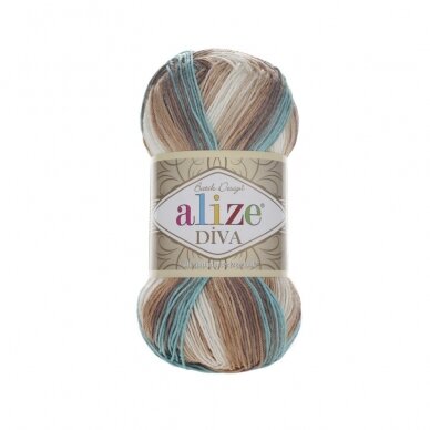 Alize Diva Batik, 100 g., 350 m.