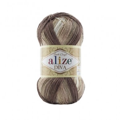 Alize Diva Batik, 100 g., 350 m.