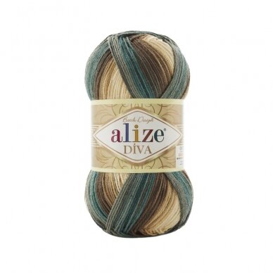 Alize Diva Batik, 100 g., 350 m.