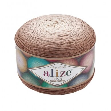 Alize Diva Ombre Batik, 250 g., 875 m.