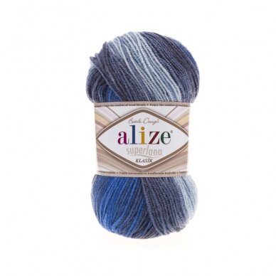 Alize Superlana Klasik Batik,  100g., 280m.