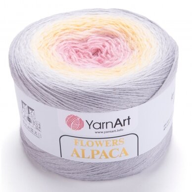 Flowers Alpaca, 250g., 940m.