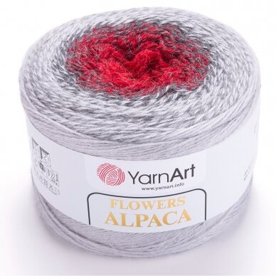 Flowers Alpaca, 250g., 940m.