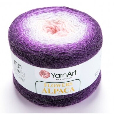 Flowers Alpaca, 250g., 940m.