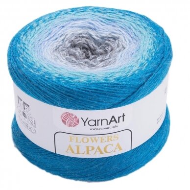 Flowers Alpaca, 250g., 940m.