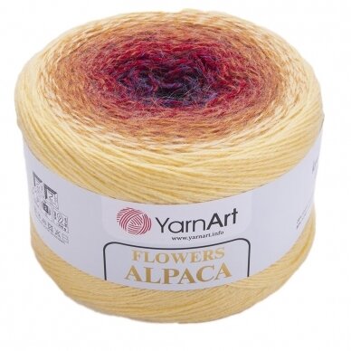 Flowers Alpaca, 250g., 940m.