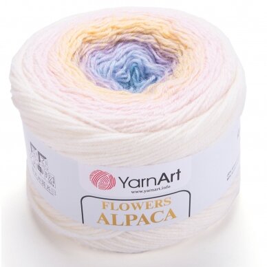 Flowers Alpaca, 250g., 940m.