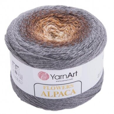 Flowers Alpaca, 250g., 940m.