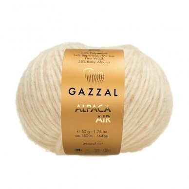 Gazzal Alpaca Air, 50g., 150m.