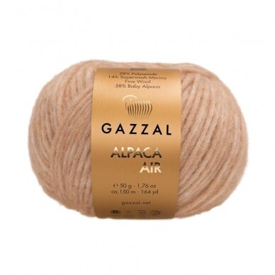 Gazzal Alpaca Air, 50g., 150m.