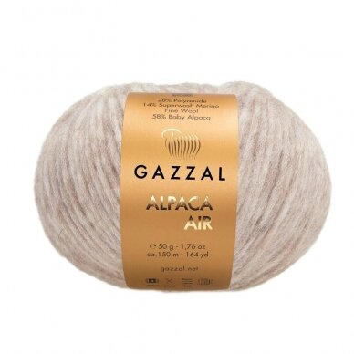 Gazzal Alpaca Air, 50g., 150m.