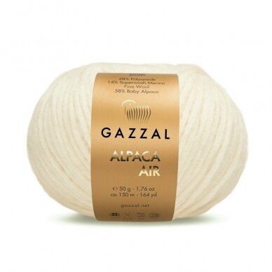 Gazzal Alpaca Air, 50g., 150m.