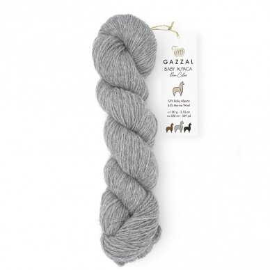 Gazzal Baby Alpaca Pure Color, 100g., 320m.