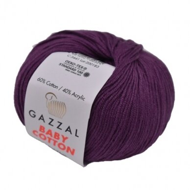 Gazzal Baby Cotton, 50g., 165m.