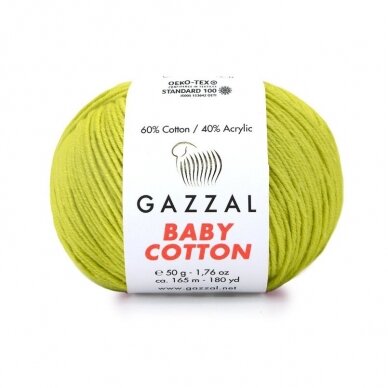 Gazzal Baby Cotton, 50g., 165m.