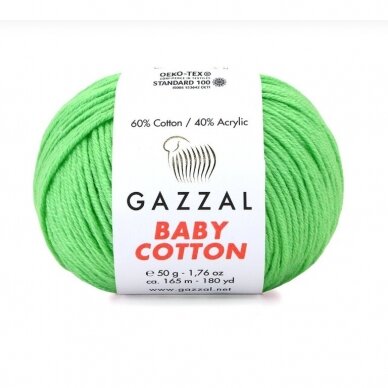 Gazzal Baby Cotton, 50g., 165m.