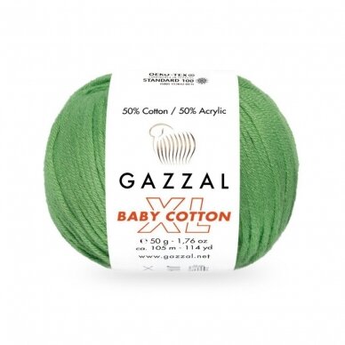 Gazzal Baby Cotton XL, 50g., 105m.