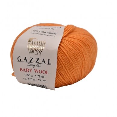 Gazzal Baby Wool, 50 g., 175 m.