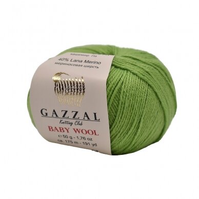 Gazzal Baby Wool, 50 g., 175 m.