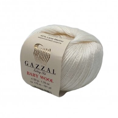 Gazzal Baby Wool, 50 g, 175 m