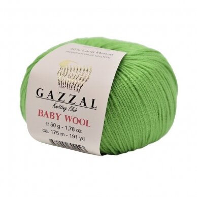 Gazzal Baby Wool, 50 g., 175 m.