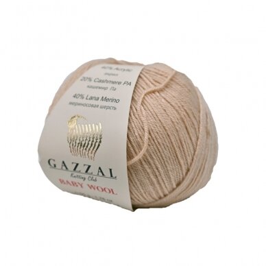 Gazzal Baby Wool, 50 g, 175 m