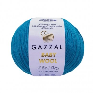 Gazzal Baby Wool, 50 g, 175 m