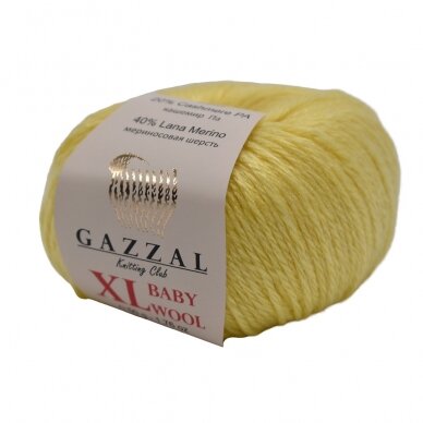 Gazzal Baby Wool XL, 50 g., 100 m.