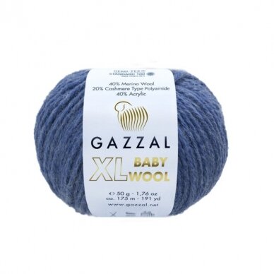 Gazzal Baby Wool XL, 50 g, 100 m