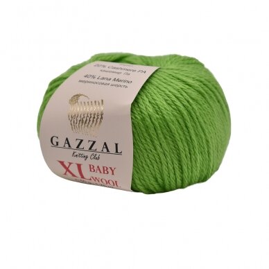 Gazzal Baby Wool XL, 50 g., 100 m.