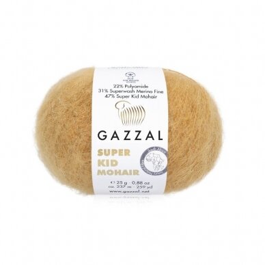 Gazzal Super Kid Mohair , 25 gr., 237 m