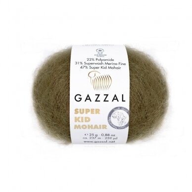 Gazzal Super Kid Mohair , 25 gr., 237 m