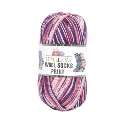 HiMALAYA  Wool Socks print, 100g., 400m.