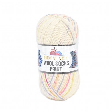 HiMALAYA  Wool Socks print, 100g., 400m.