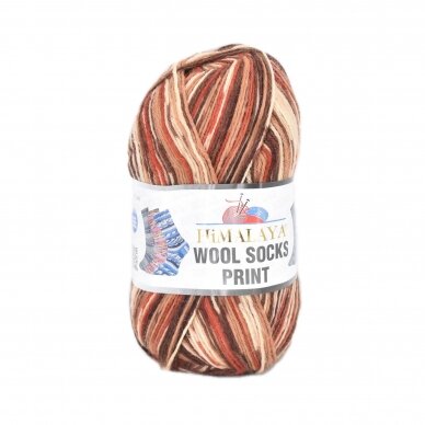 HiMALAYA  Wool Socks print, 100g., 400m.