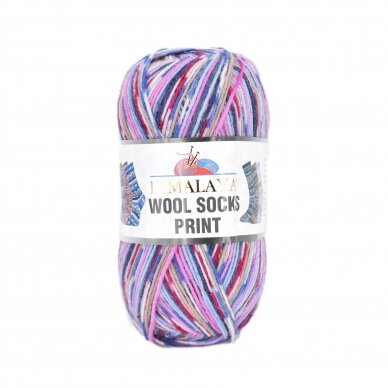 HiMALAYA  Wool Socks print, 100g., 400m.