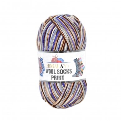 HiMALAYA  Wool Socks print, 100g., 400m.