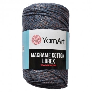 Macrame Cotton Lurex, 250g., 205m.