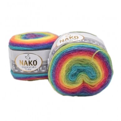 Nako Angora Luks Color, 150 g., 810 m.