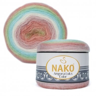 Nako Angora Luks Color, 150 g., 810 m.