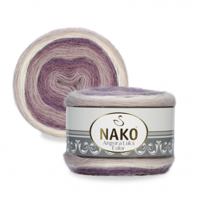 Nako Angora Luks Color, 150 g., 810 m.