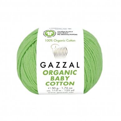 Organic Baby Cotton, 50g., 115m.