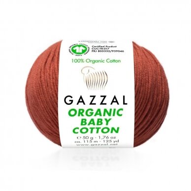 Organic Baby Cotton, 50g., 115m.