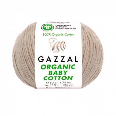 Organic Baby Cotton, 50g., 115m.